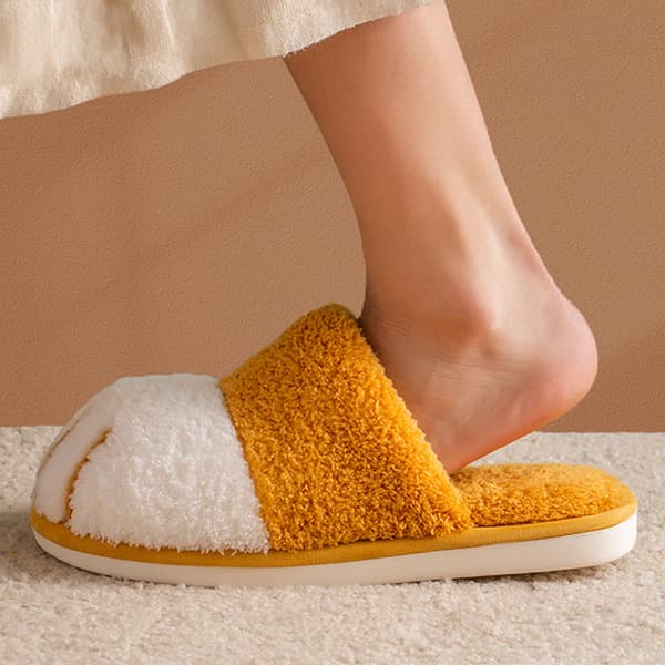 Søte dyreslippers for kvinner - Vintervarme hjemmesko med memory foam