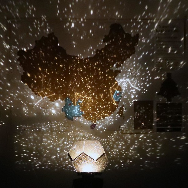 Noël 60000 Stjerner Stjernehimmel Projektor Lys Montering Diy