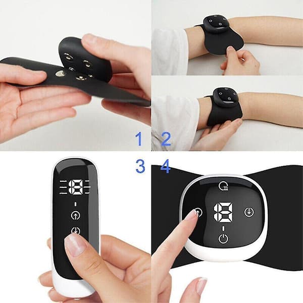 Nackmassageapparat Muskelstimulator Massageterapi Smärtlindring Tens Ems-maskin