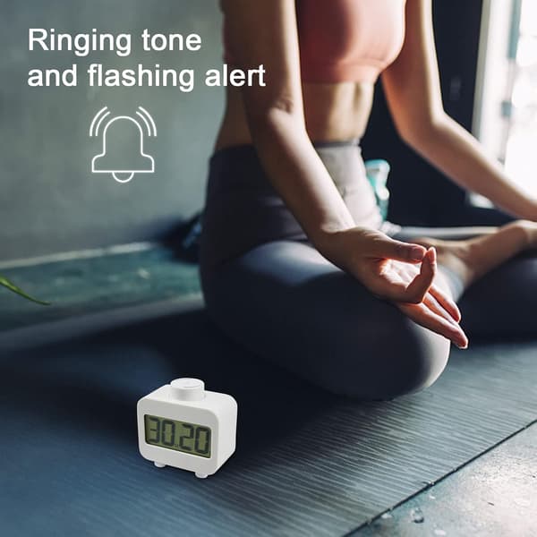 Digital Timer Visuell Rotasjonskjøkken Timer Rask Innstillbar Timer Ring