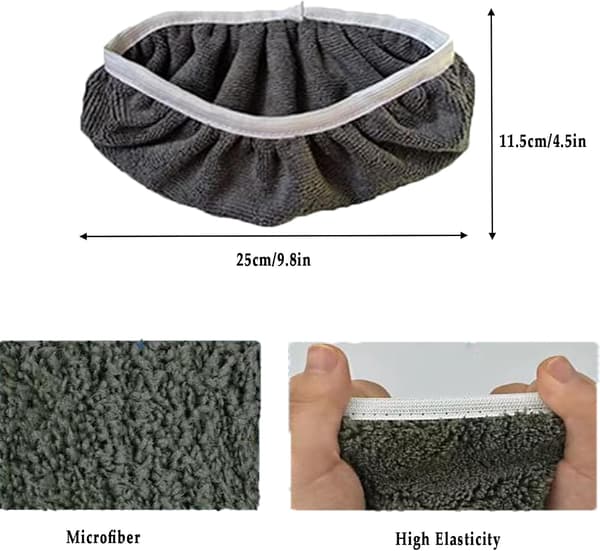 Mikrofiber moppeklude, dampmoppe refill puder, vaskbare mikrofiber moppe erstatningsklude, genanvendelig vaskbar moppe til flisegulve