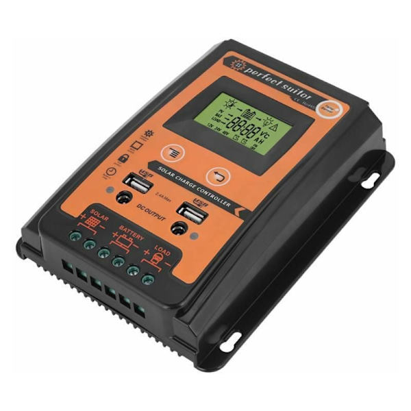 12v24v30a PWM solcellelader