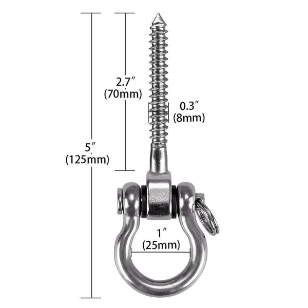 Hengekøyestol Hengekit Swing Takfeste, Heavy Duty Swing Hanger Hoo