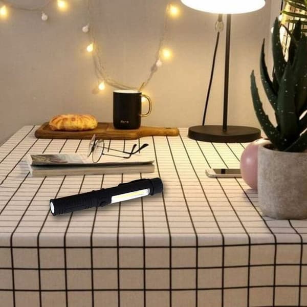 Mini kannettava LED-taskulamppu - Monitoiminen COB-tarkastusvalo