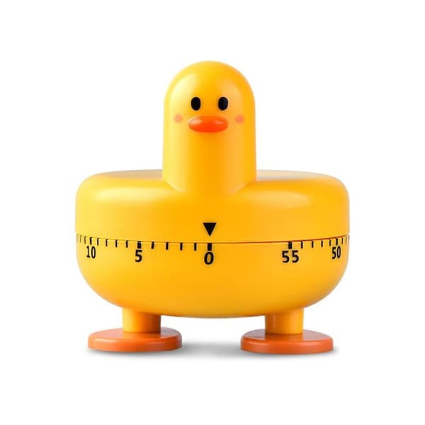 Liten gul and timer for kjøkkenet