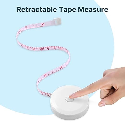 4-pack måttband för kroppsmätningar viktminskning, Retracta