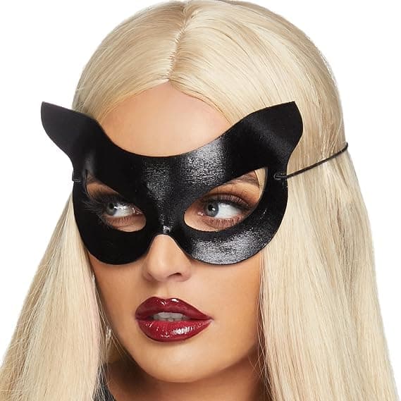 Kvinde Katte Maske Kostume Tilbehør