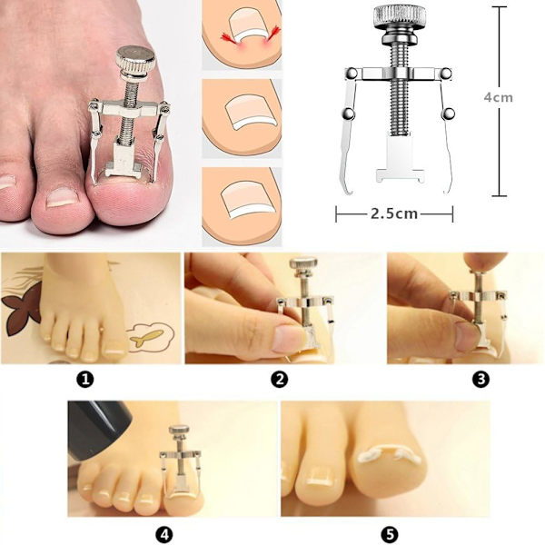 4 i 1 Baby Nagelklippare Set Nagelvård Manikyrvård Nyfödda Spädbarn och Alla Flickor och Pojkar (blå)