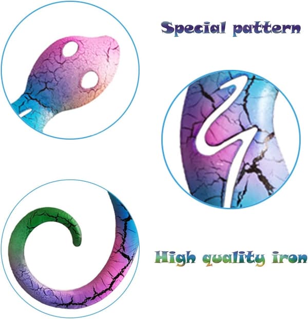 3-pack metall gecko väggkonst inomhus utomhus dekoration hem sovrum