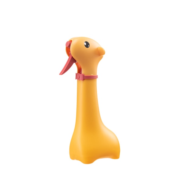 Söt tecknad giraff blomvattningskanna gul 500 ml