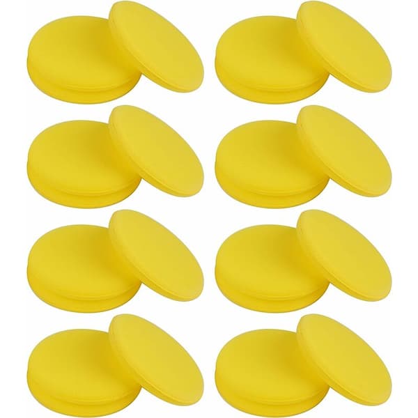4\" Skumgummi Applikator Pads, 36 Pack