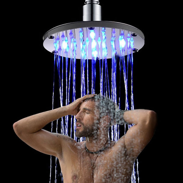 LED-dusjhode, LED-dusjhode med 7 farger, LED-regndusjhode, LED