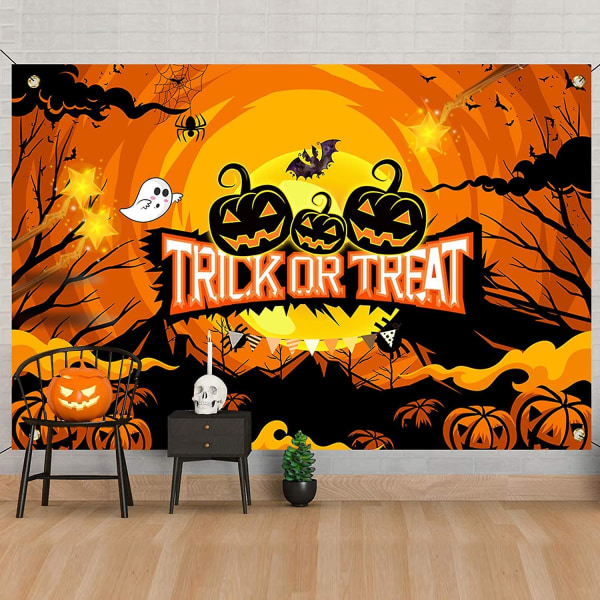 Happy Halloween Dekor Banner, For Halloween Photo Booth Bakgrunn