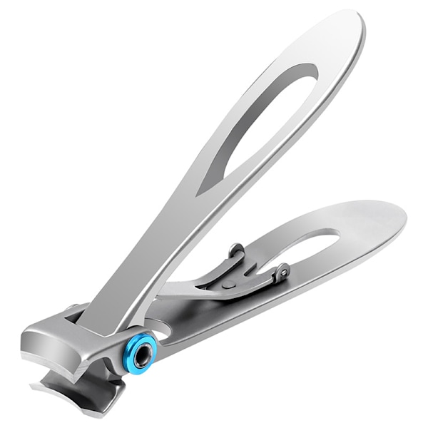 Toenail Clipper, Professional Toenail Clipper Foot Nail Cutter 15mm Wide Jaw Opening, with Nail File and Metal Box