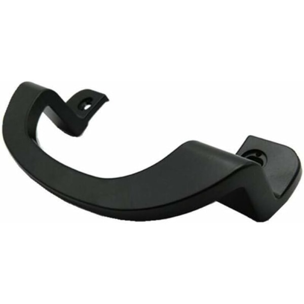 Black Aluminum Alloy Sliding Door Handle for Balcony, Bathroom an