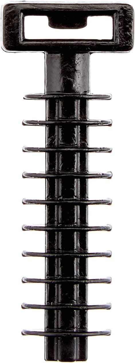 100 kpl mustaa letkukiristimiä 8 mm