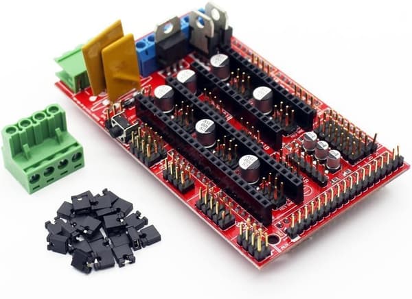 3D-printercontroller RAMPS 1.4 Mega Shield til Arduino Reprap Pr