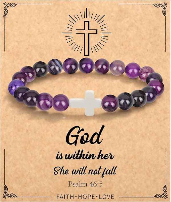 Armband - Fint smycke kejsarsten korsformad accessoar