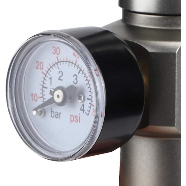 Co2-tryckregulator, 2 i 1 Mini Co2-gasregulator Sodatryckmätare