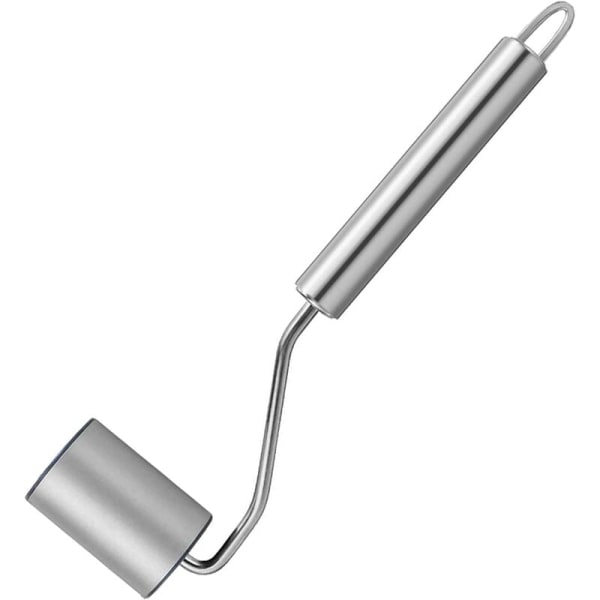 Rustfri kagerulle Perfekt kagerulle Rustfri stål kagerulle Kagerulle Stor kagerulle til fondant, pizza, kage, pasta og mørdej