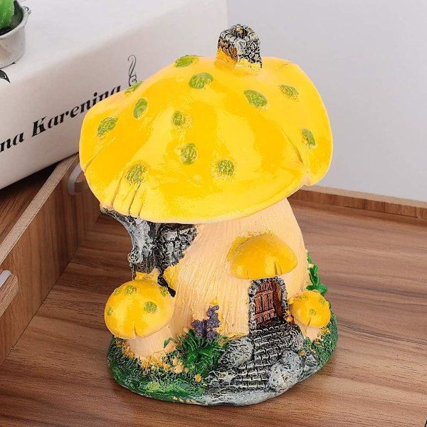 Fehushage i eventyrhagen, miniatyr sopphagefigur i harpiks, plenpynt