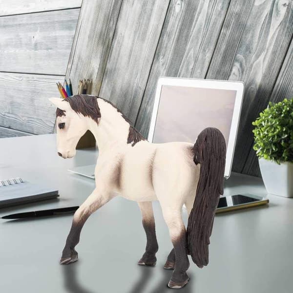 Heste actionfigur legetøj simulering miniature dyrelegetøjssamling