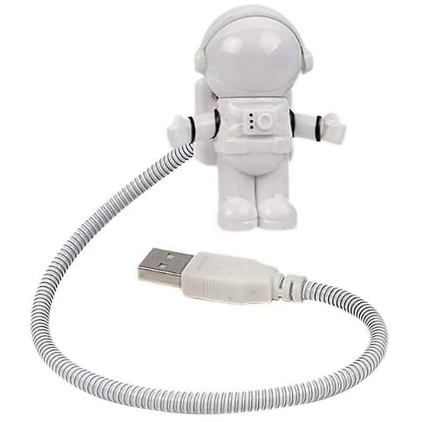Rymdmanlampa Flexibel Mini Usb Led-lampa Ljus För Laptop Notebook