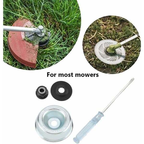 Klinge Adapter Kit til Stihl Plæneklipper - Trykbrik, Rider Plade