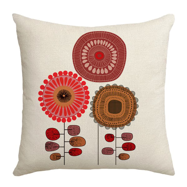 Set med 4 st vackra kuddfodral 45 x 45 cm, örngott