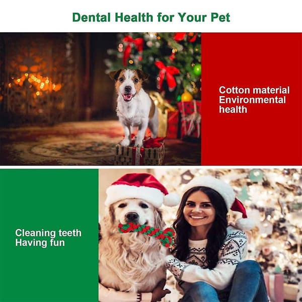Festive julehundeleke: Perfekt for tannfelling og trening