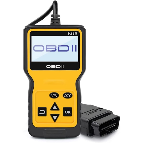 V310 OBDII EOBD Bildiagnostisk Skanner Felkodsläsare DTC Läsverktyg OBDII VS V1.5