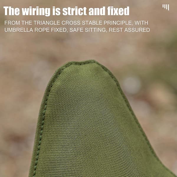Vattentät Triangulär Nylon Canvas Pall Säte Inga Ben Bärbar Ou