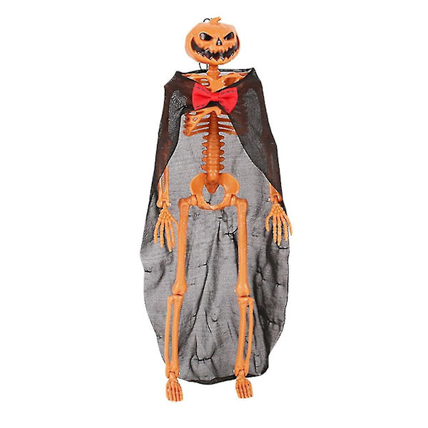Halloween-kurpitsan rekvisiitta juhlakoristelu Ihmisen kallo Luuranko Anatominen