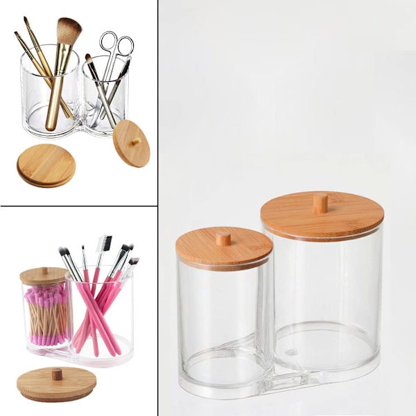 Bomuldsvatpindholder 1 stk. Makeupfjerner Bomuldsvatpind Dispenser A