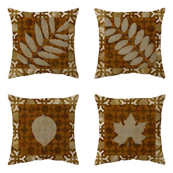 Sett med 16 stk putetrekk 45x45cm Vintage putetrekk