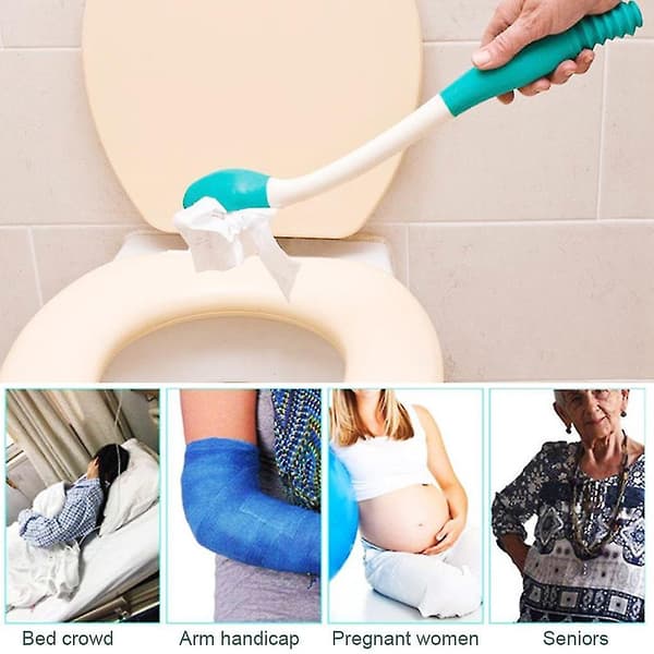Komfortgreb til toiletpapir med lang rækkevidde
