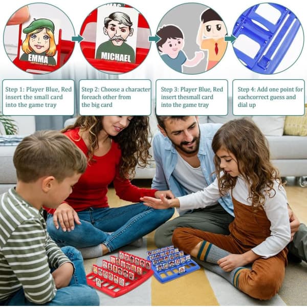 Vem är detta Brädspel för barn, Gissningsspel för barn forts