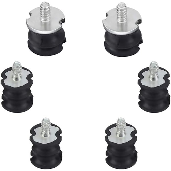 6 stk. Motorsag AV Buffer, Buffer Element Monteringsdeler for Motorsag 61 66 133 136 141 272S 266268 272XP