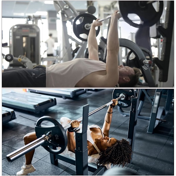 Par Vektløftingsgrep, Vektløftingsstropper Profesjonelle Løftestropper for Menn og Kvinner Bodybuilding Løftestropper for Markløft, Styrkeløft