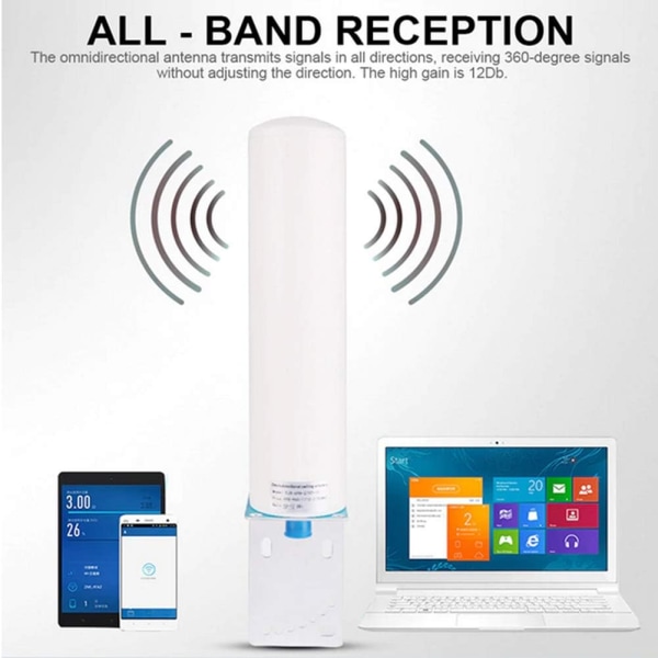 10-12 dBi Universal Wide-Band 4G/3G/2G/LTE Omni-Directional Anten