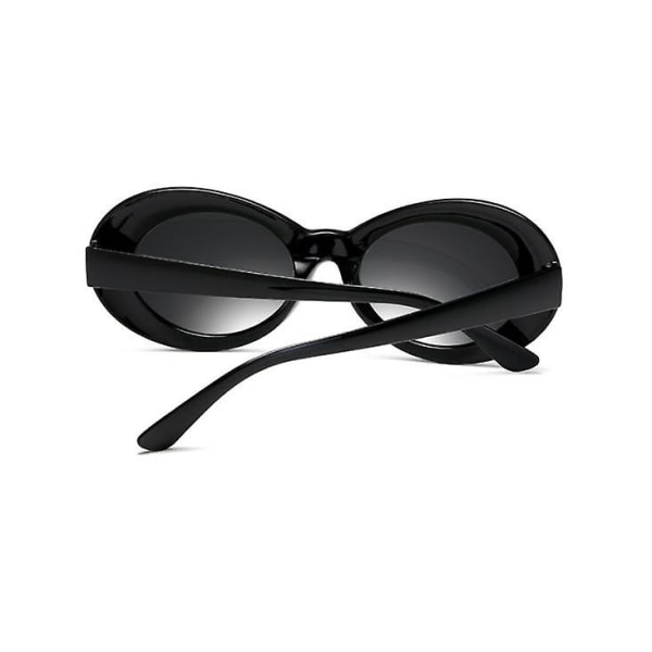 Retro Oval Goggle solglasögon, vintage Clout solglasögon