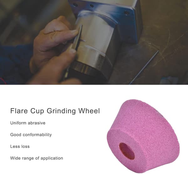 Skålformet diamantslibeskive, Flare Cup slibeskive Chrom