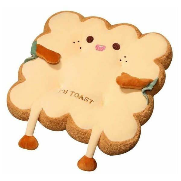 Total stol kudde Toast kudde på golvet kudde ökad