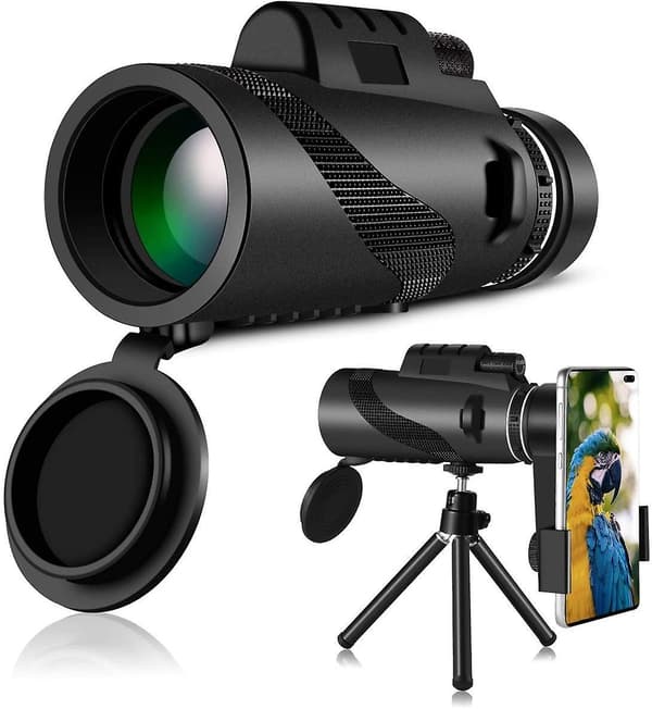80x100 Monokulär Hög Effekt Hd Monokulär Monokulär med Smartphon