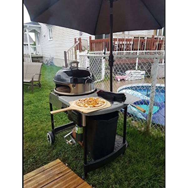 Grilltermometer til kulryger, 52 mm rustfrit stål pizzaovntermometer, BBQ reservedele