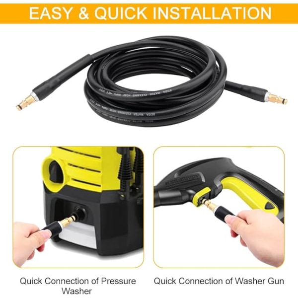 Karcher K2 K3 K4 K5 K6 K7 korkeapainepesurin vaihtoletkut, liittimet ja