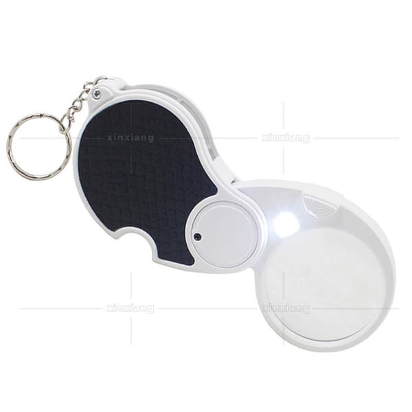 Lighted Magnifier, Folding Magnifying Glass with 5X Light, Magnif