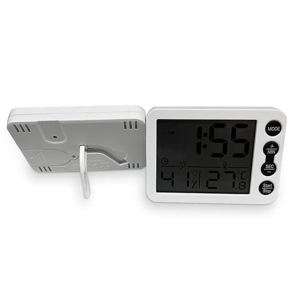 Kalender väckarklocka digital klocka med datum dag och tid