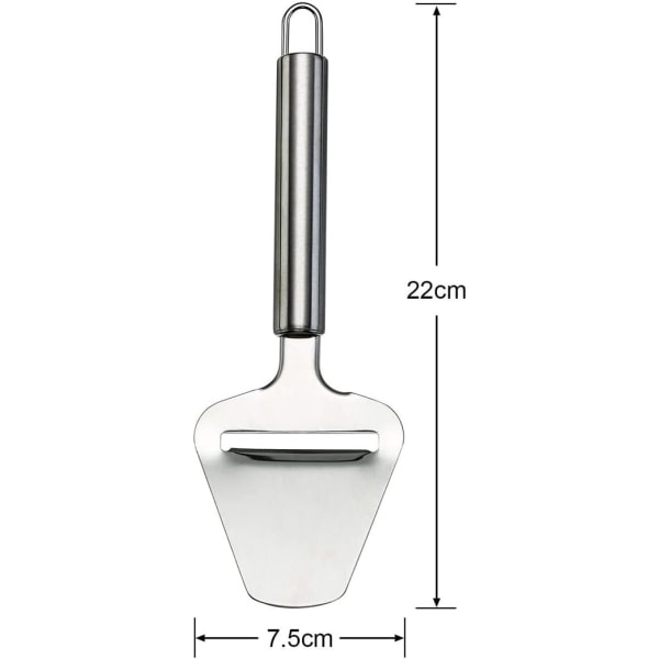 1 stk. osteskærer, professionel osteskærer i rustfrit stål, til ost