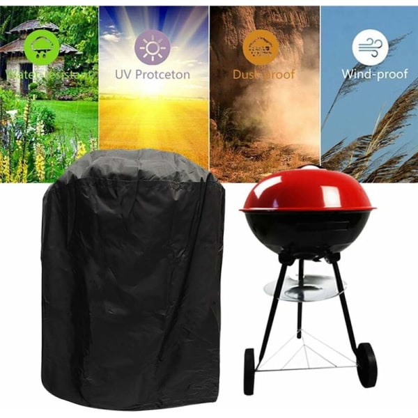 Rund grillöverdrag, runt grillöverdrag, Weber grillöverdrag, runt grillöverdrag